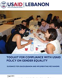 USAID/Lebanon Gender Compliance Toolkit