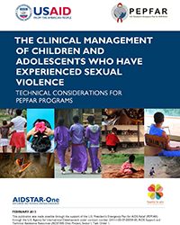 Clinical Management of Children and Adolescents Who Have Experienced Sexual Violence