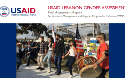 USAID/Lebanon Gender Analysis