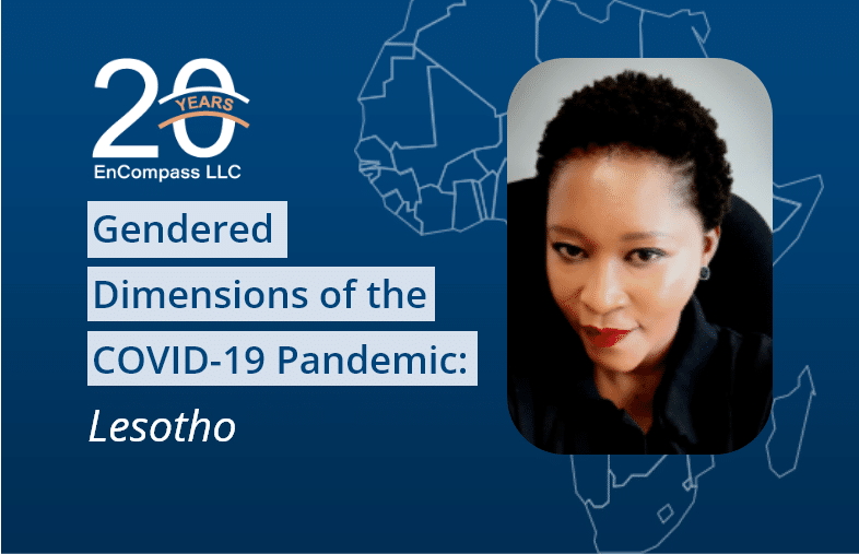 Gendered Dimensions of the COVID-19 Pandemic: Perspectives and Responses from Lesotho