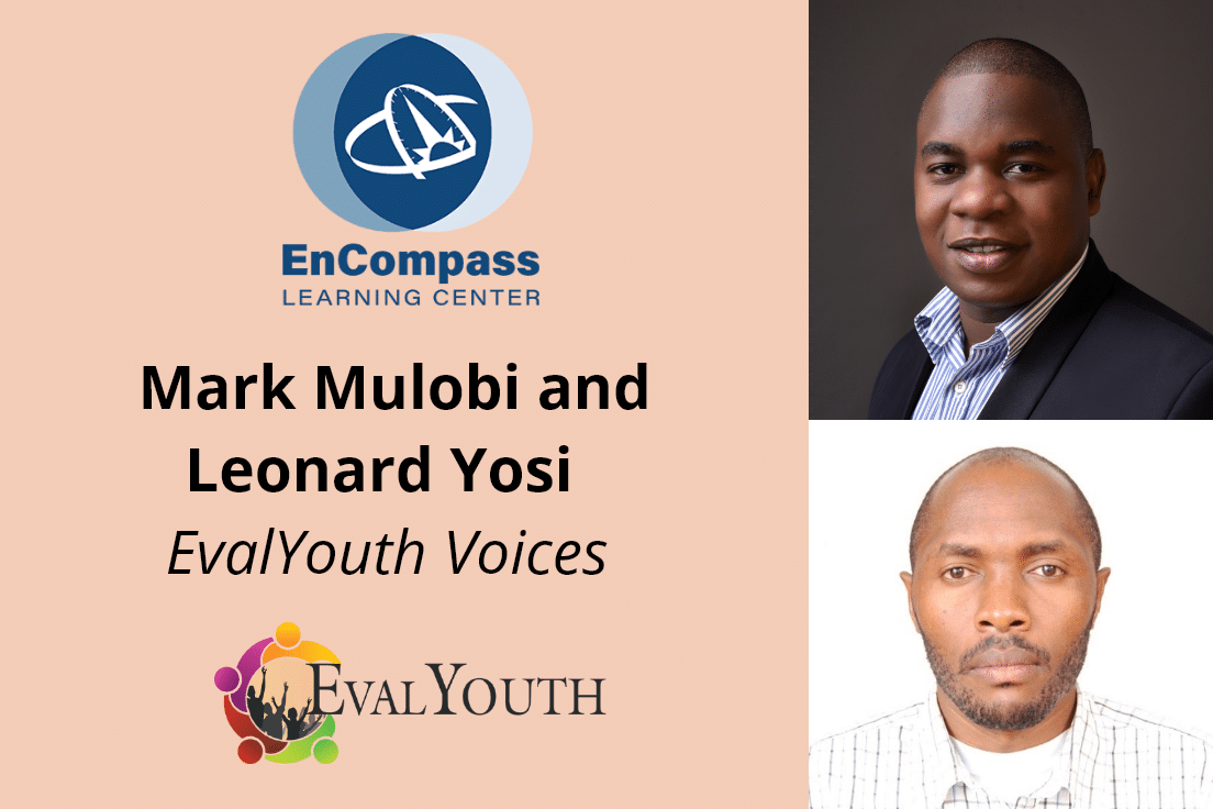 EvalYouth Voices: spotlight on Mark Mulobi and Leonard Yosi